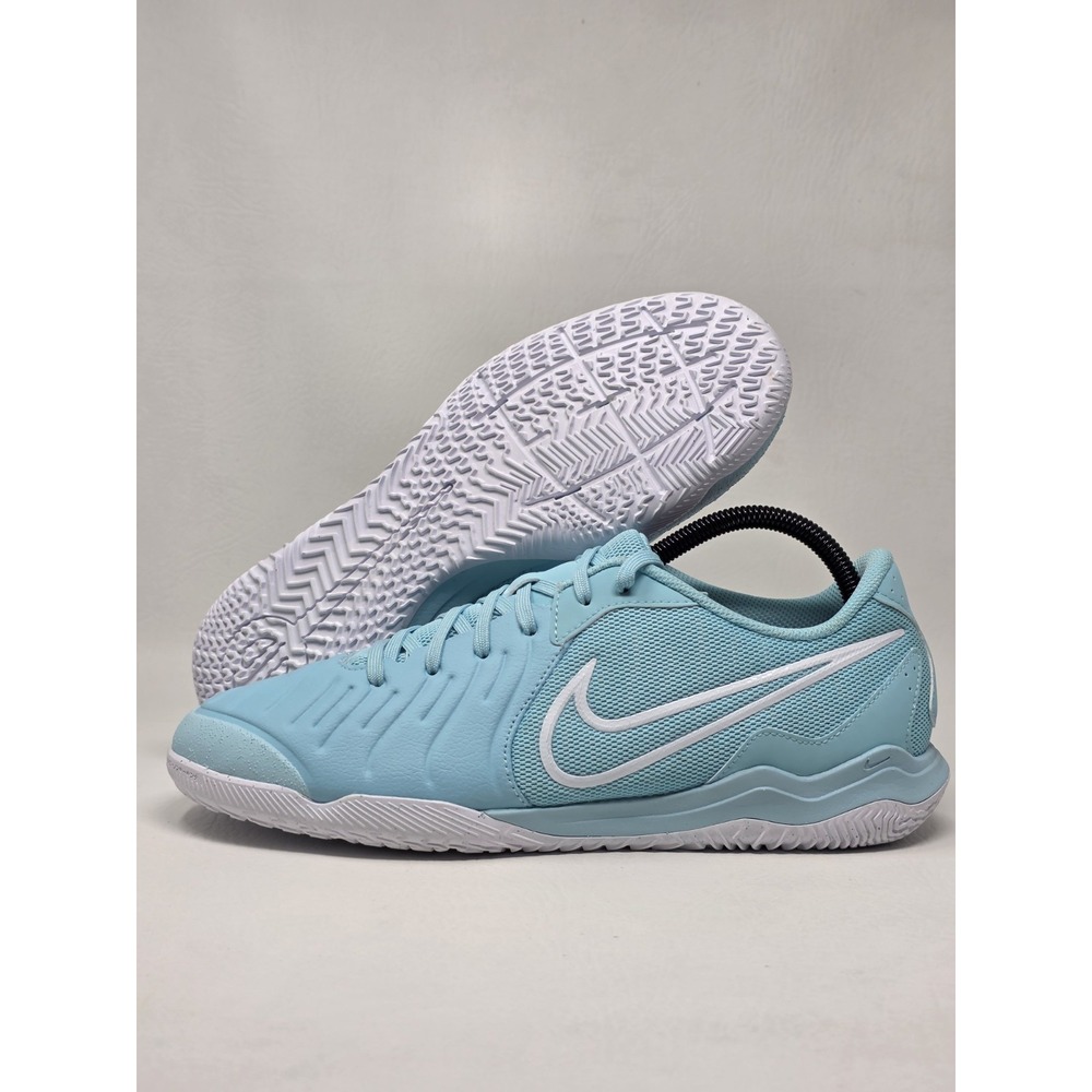 Nike Tiempo Legend 10 Academy IC Size 9 Mens Soccer Blue DV4341-401 New